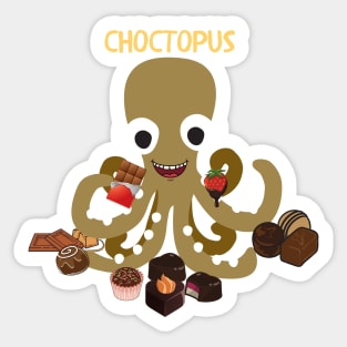 Choctopus Sticker